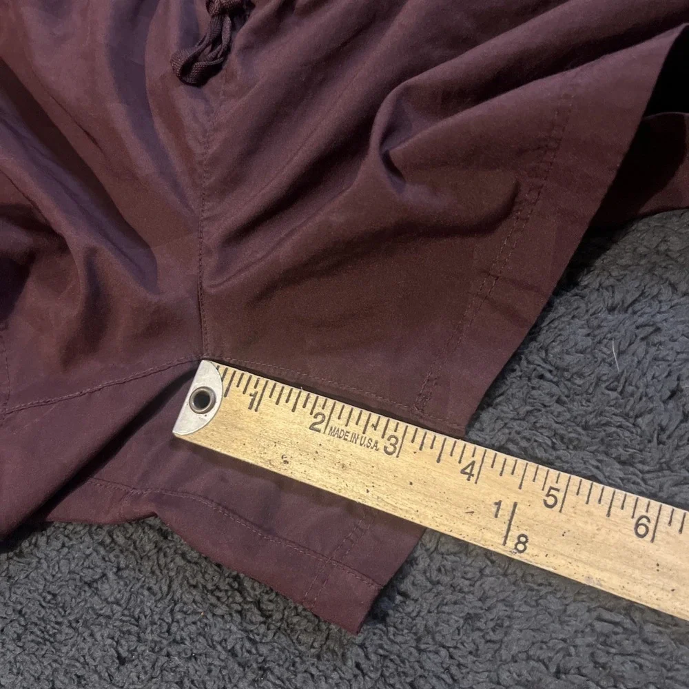 Nike Women's burgundy Dri-Fit Running Shorts With Liner Size M Reflective Track